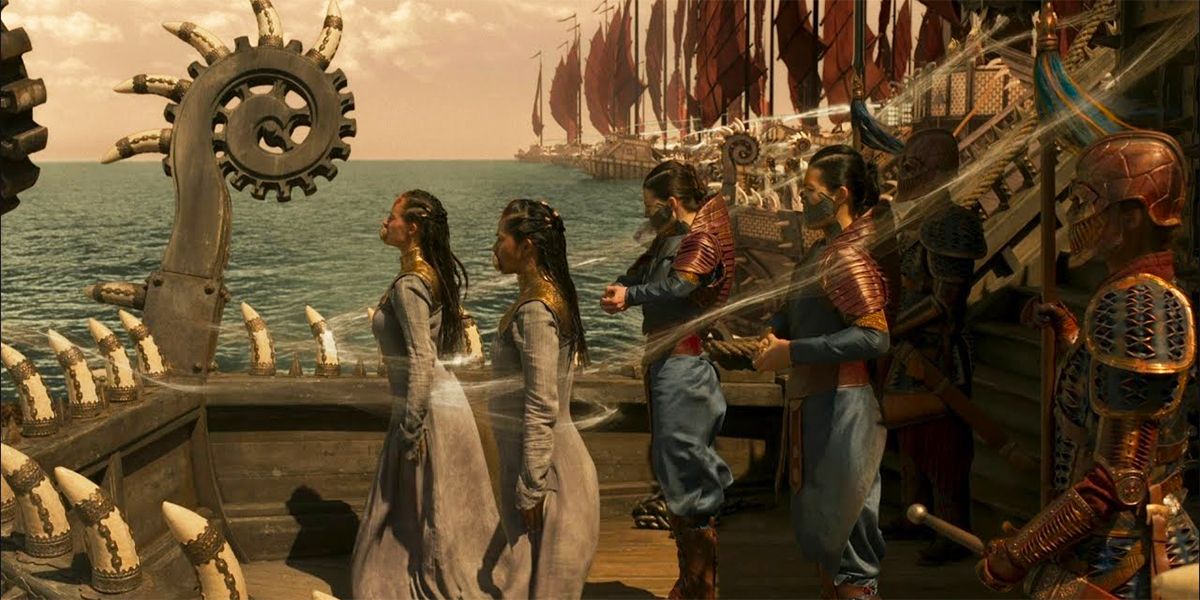 The Seanchan on the ship in The Wheel of Time
