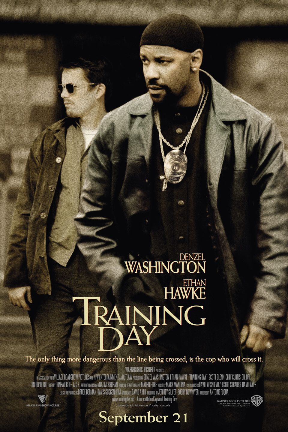 Training Day Film Poster