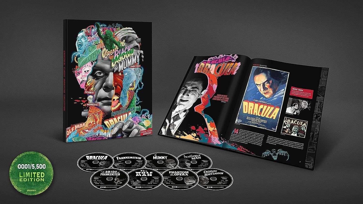 Universal Monster Movies 4K Collector's Box Set Release Date