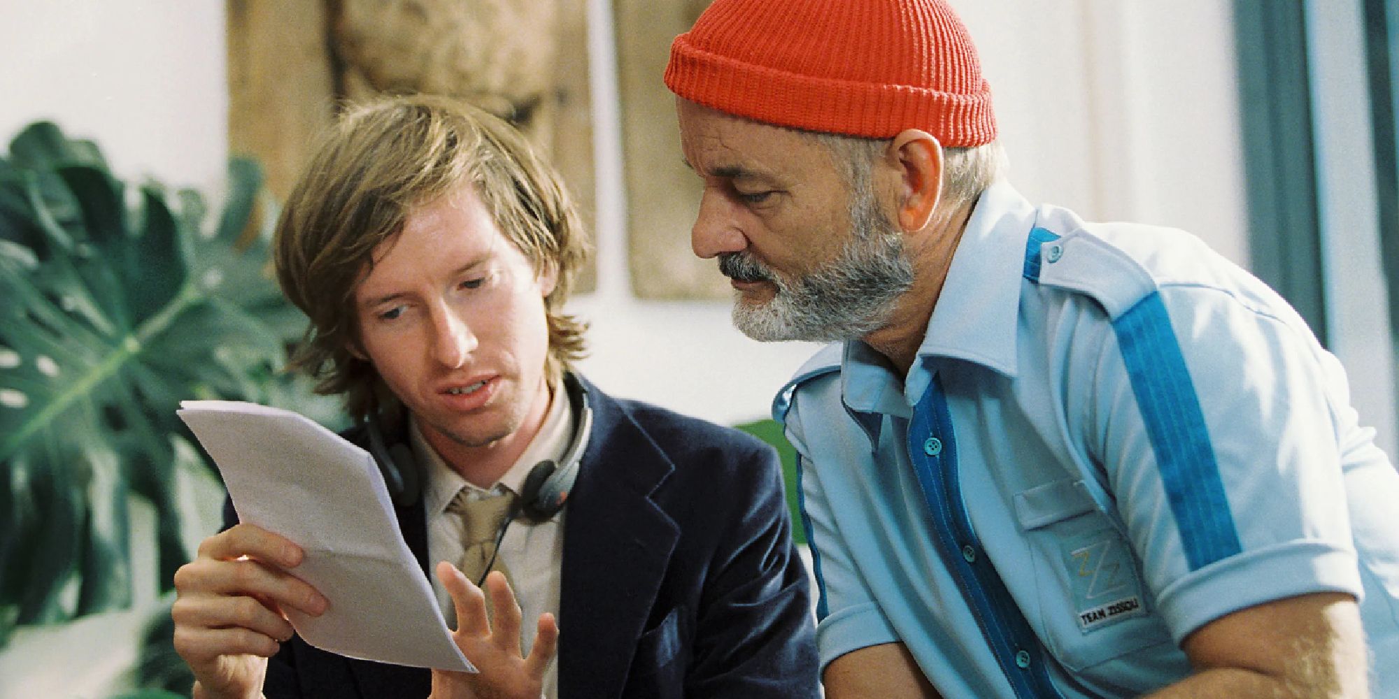 Wes Anderson directing
