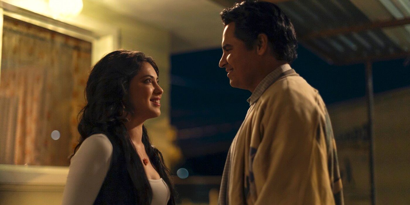 Rosa Salazar and Michael Peña in A Million Miles Away