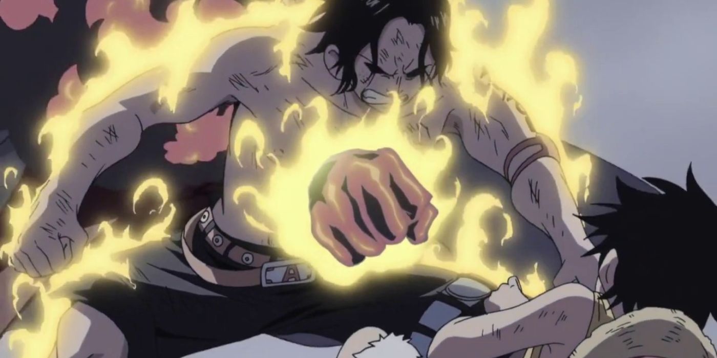Ace's death in One Piece, Episode 483