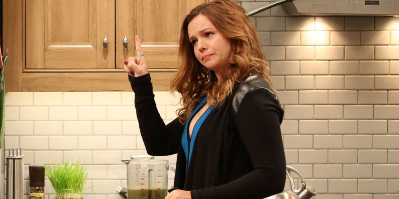 Amber Tamblyn as Jenny Harper in Two and a Half Men