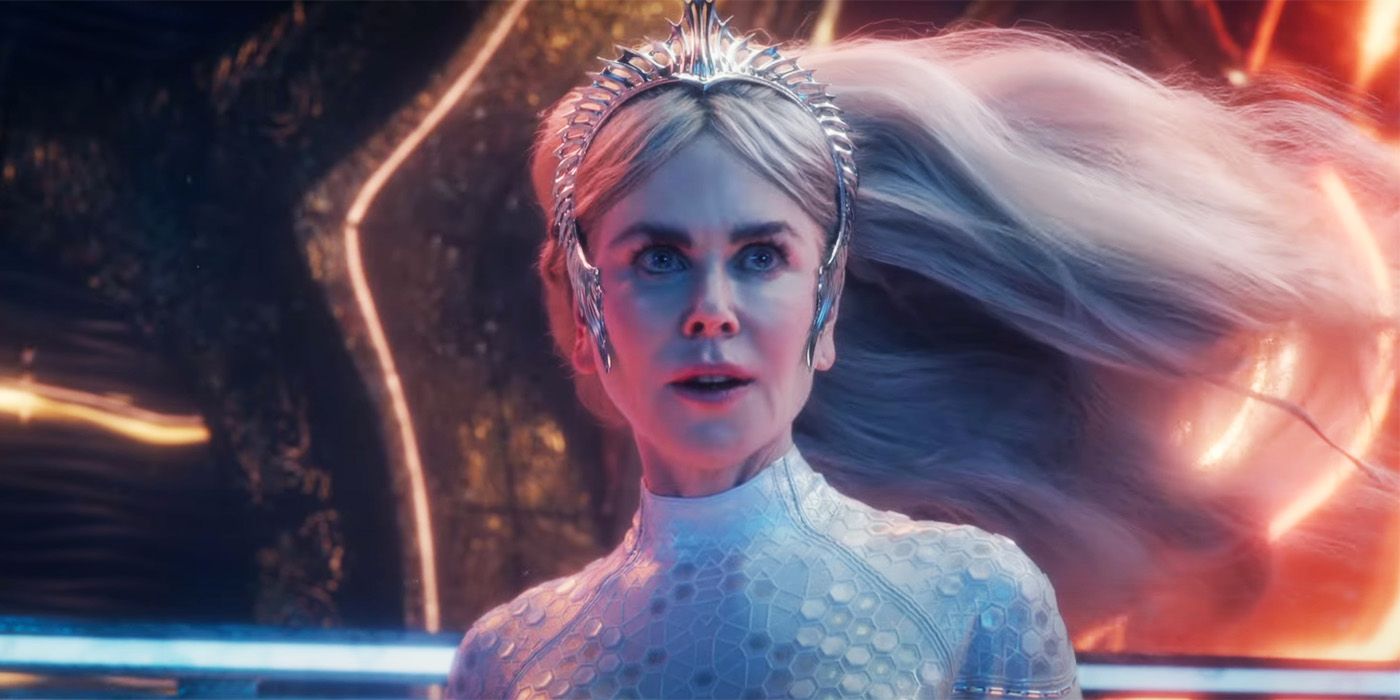 Nicole Kidman as Atlanna underwater in Aquaman and the Lost Kingdom