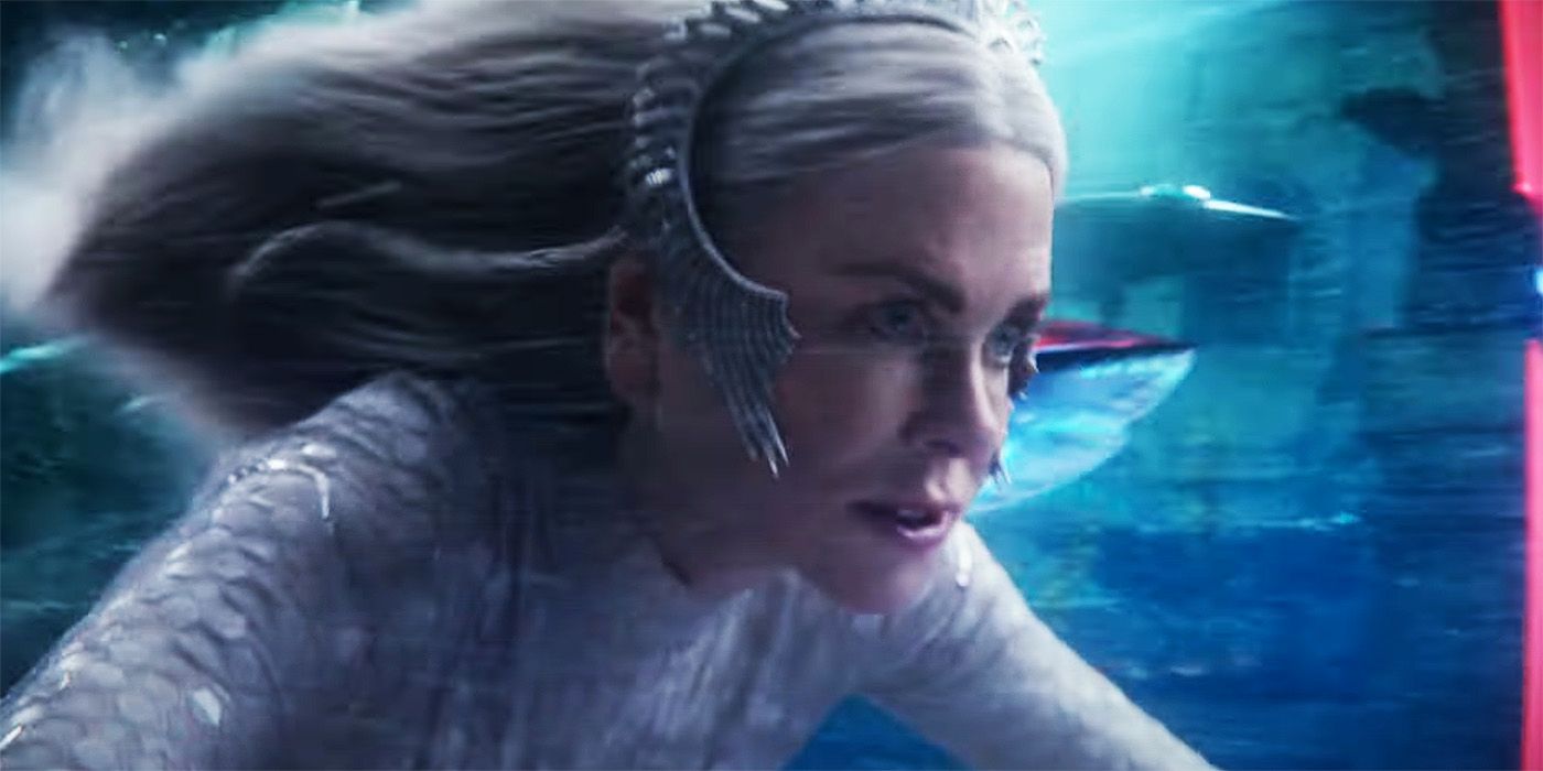 Nicole Kidman Helps Jason Momoa Take Control in ‘Aquaman 2’