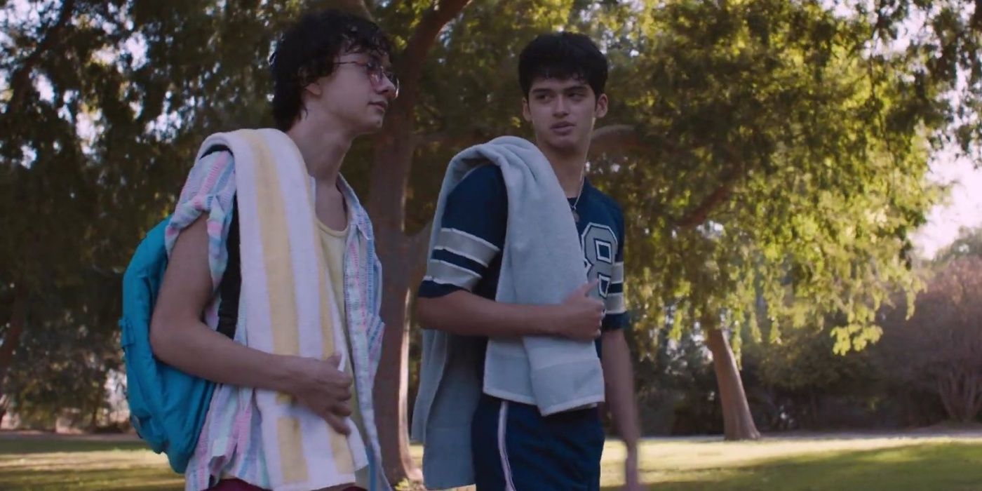 Max Pelayo as Aristotle and Reese Gonzales as Dante in Aristotle and Dante