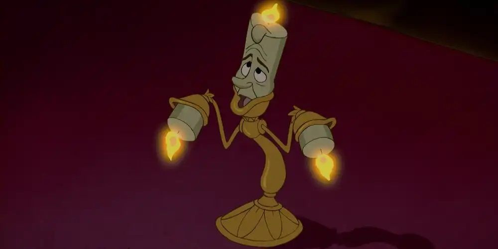 Lumiere from the 1991 Beauty and the Beast film