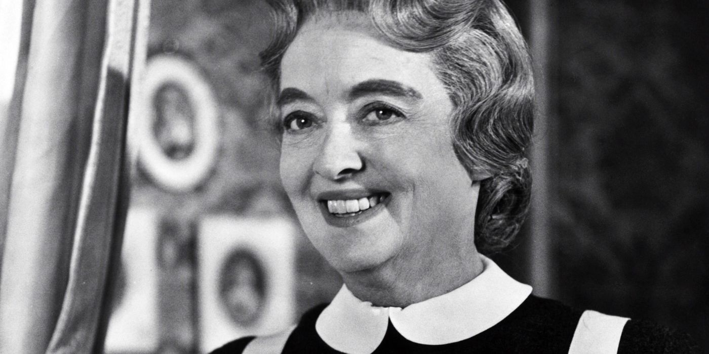 The Nanny smiling widely in The Nanny