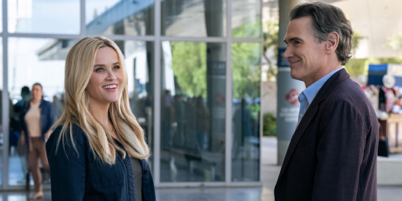 Billy Crudup with Reese Witherspoon in Season 3 of The Morning Show