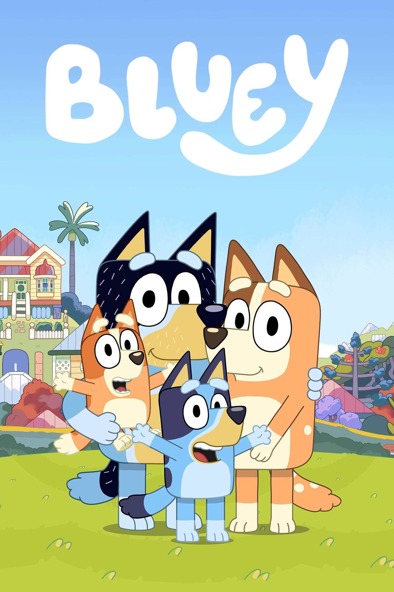 Bluey TV Show Poster