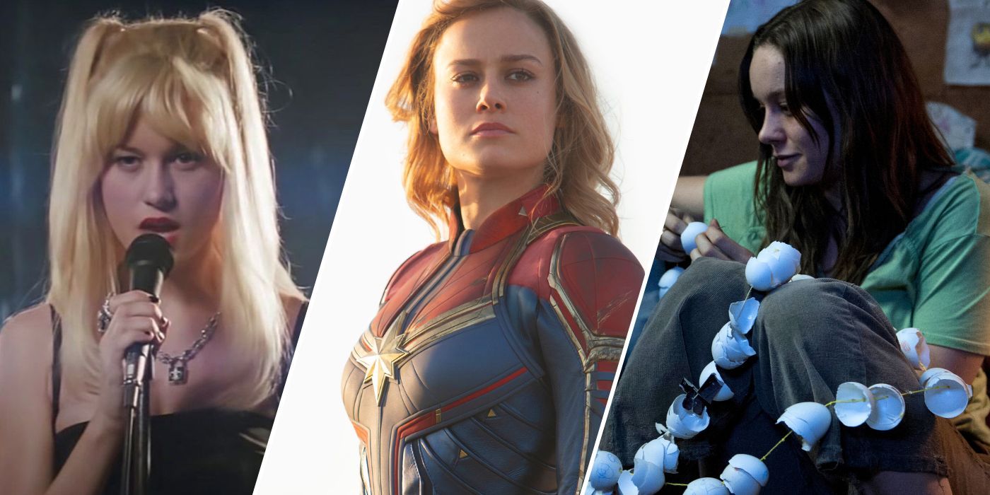 Brie Larson in Scott Pilgrim vs. the World, Captain Marvel and Room