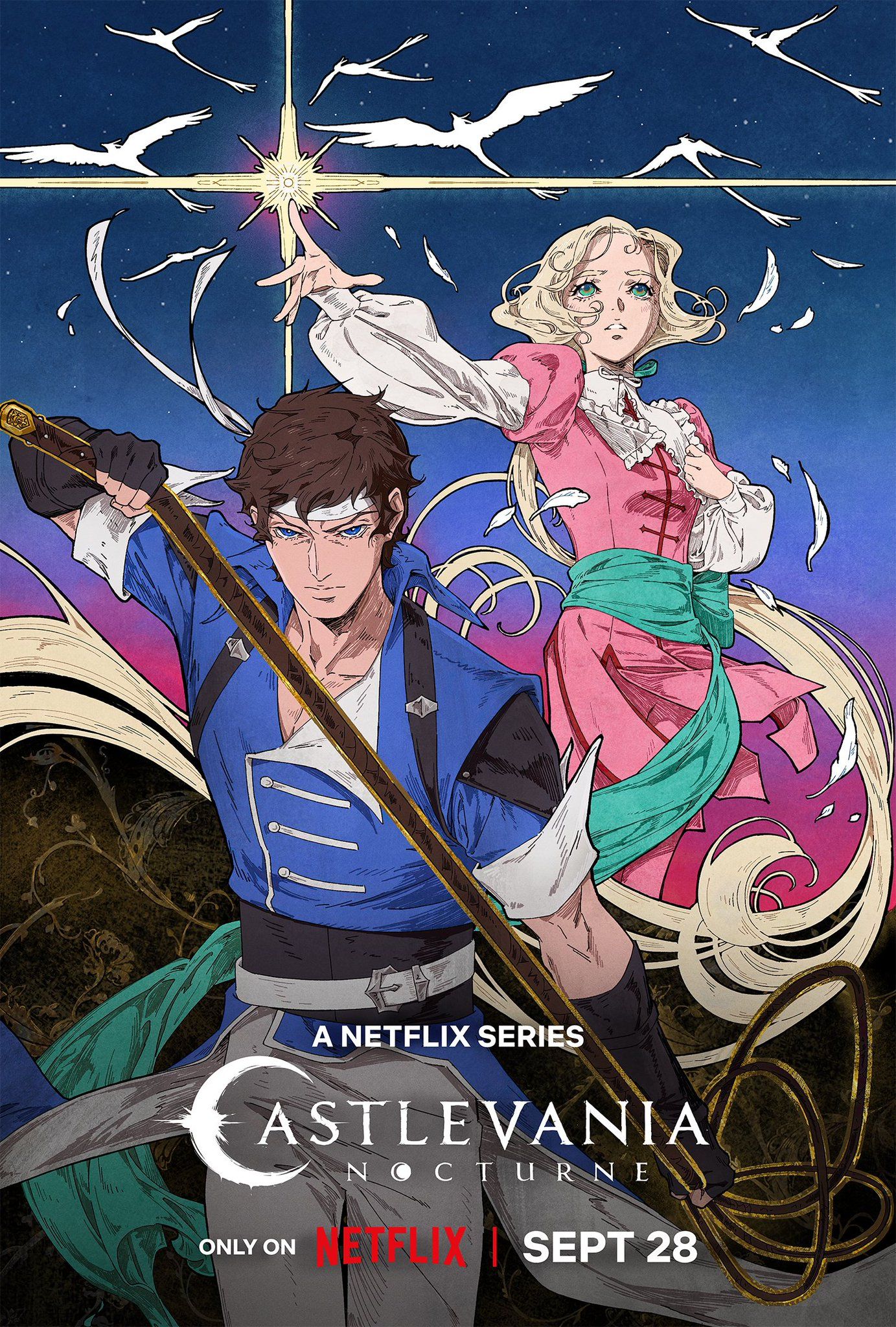 Castlevania Nocturne Netflix Poster