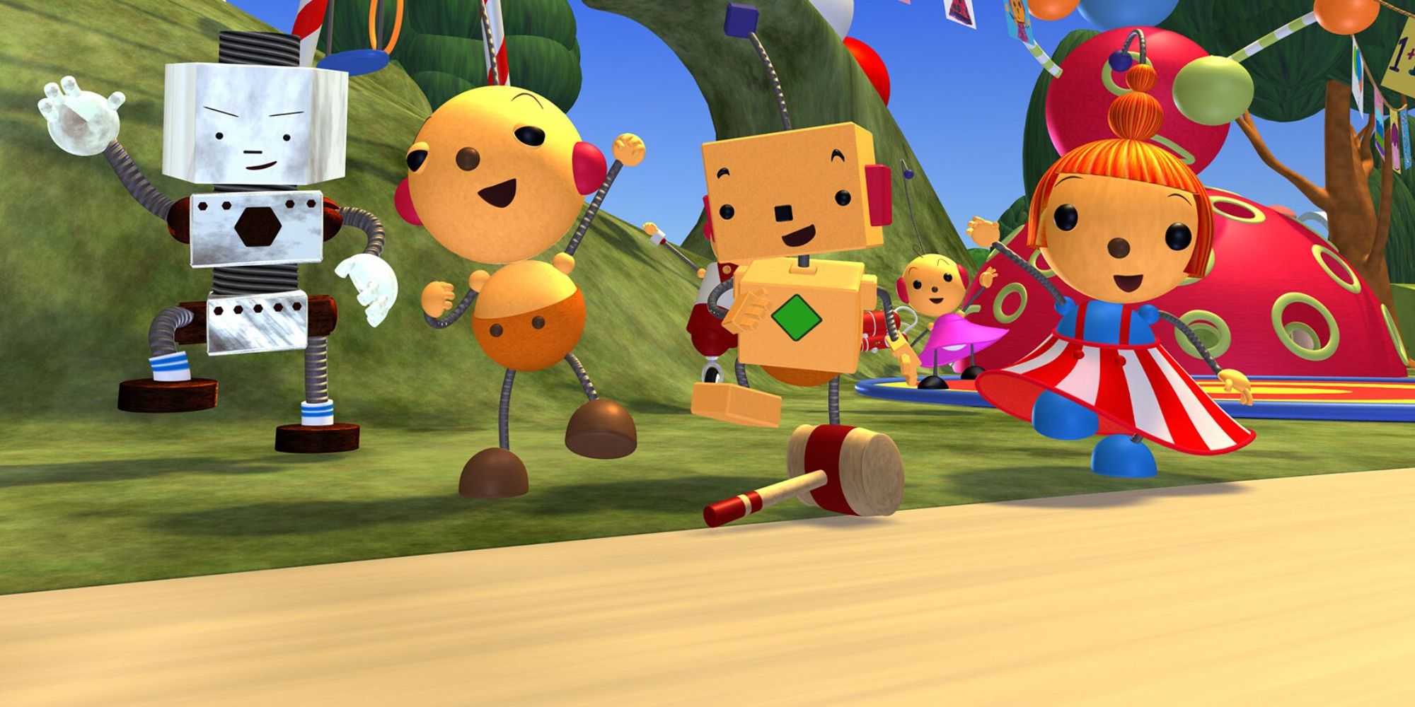 Characters from Rolie Polie Olie