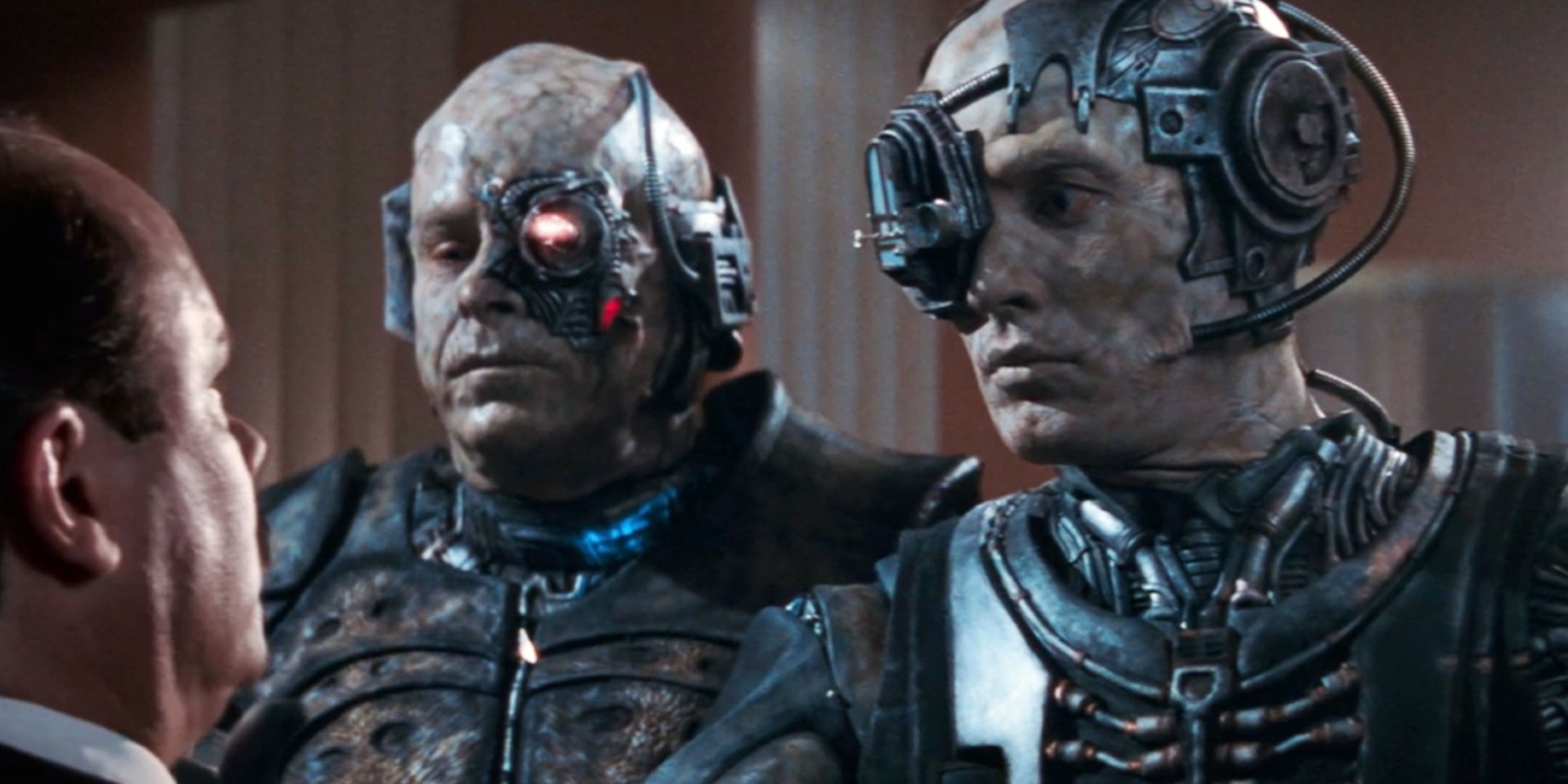 Borg about to assimilate_Star Trek Next Generation