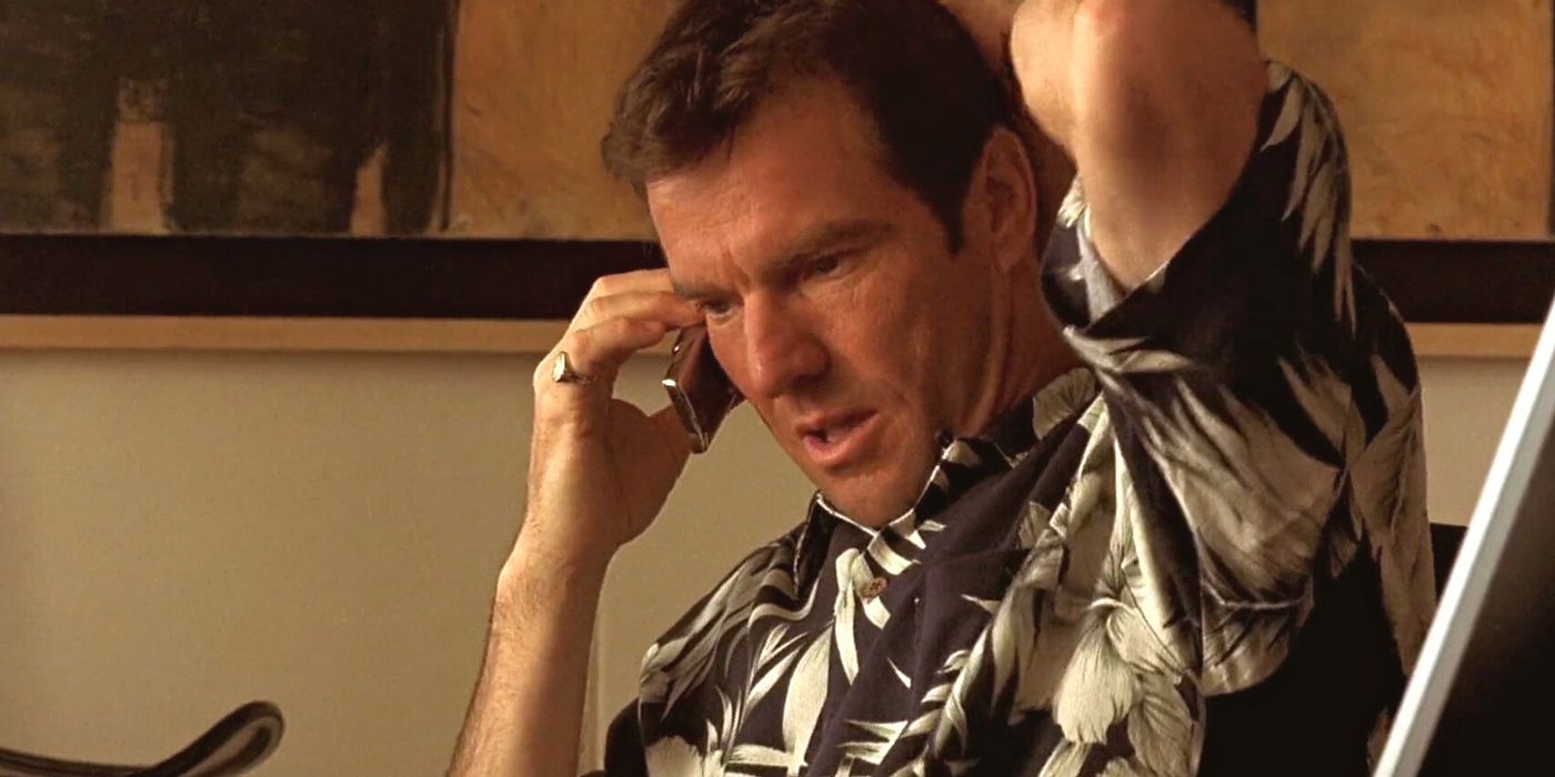 Dennis Quaid on the phone in Traffic (2000)