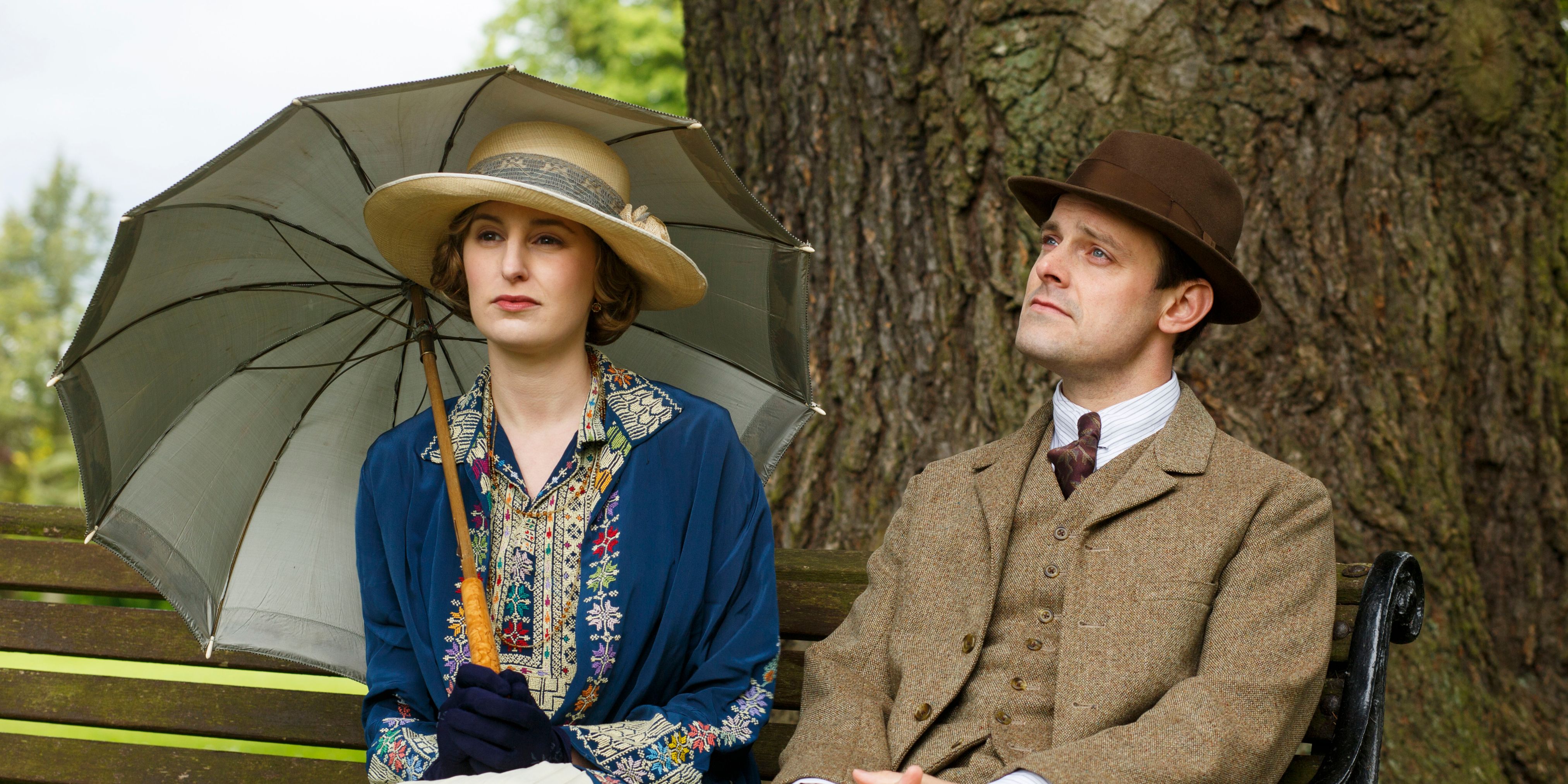Edith (Laura Carmichael) and Bertie Pelham (Harry Hadden-Paton) in 'Downton Abbey'