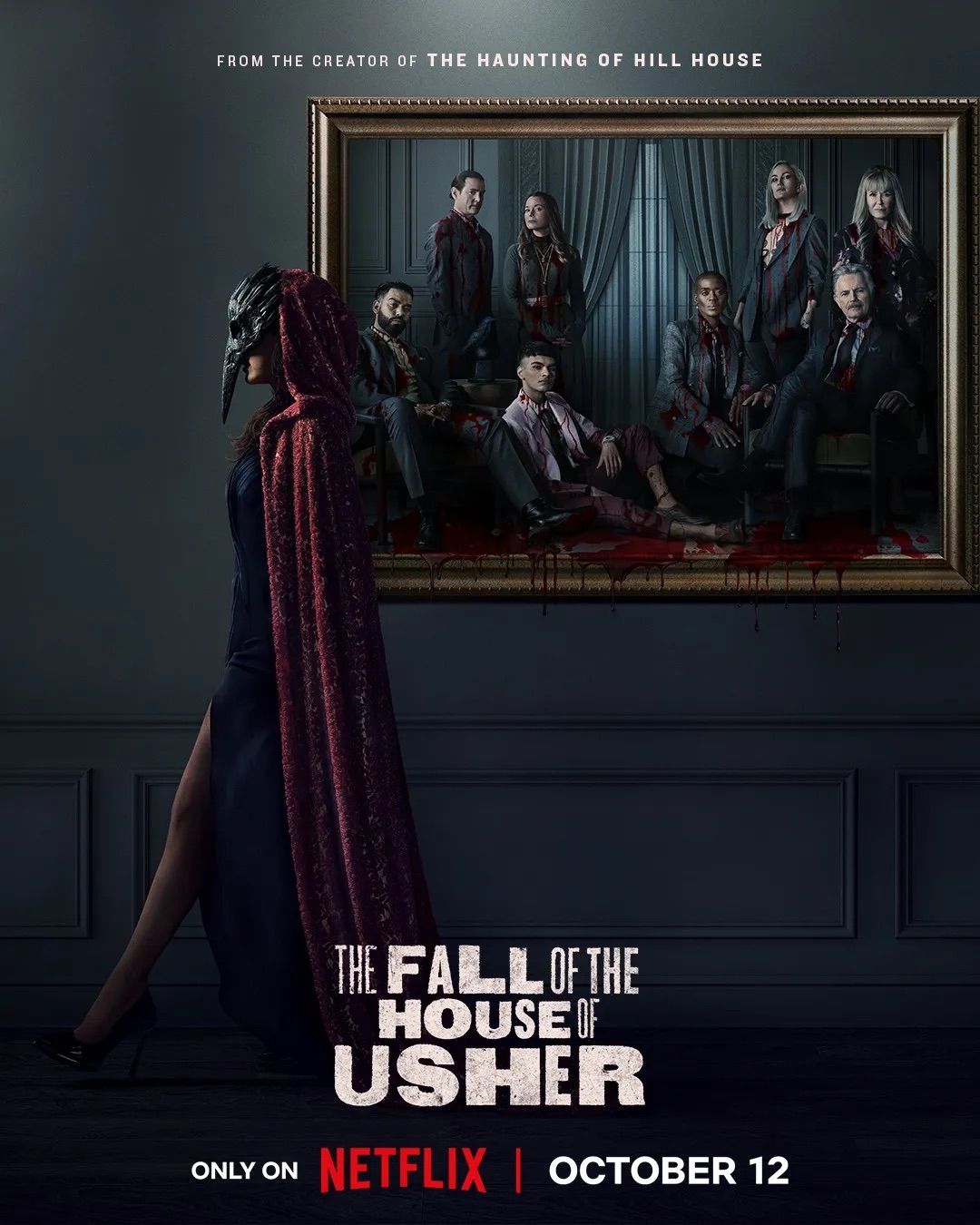 ‘The Fall of the House of Usher' Poster Previews a Hauntingly Starry Cast