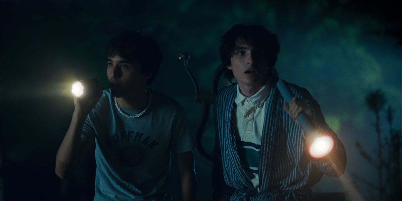Billy Byrk and Finn Wolfhard in Hell of a Summer