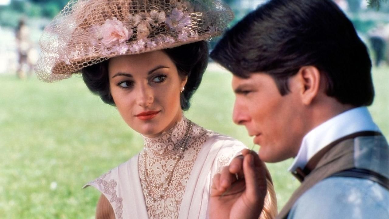 Jane Seymour and Christopher Reeve in Somewhere in Time