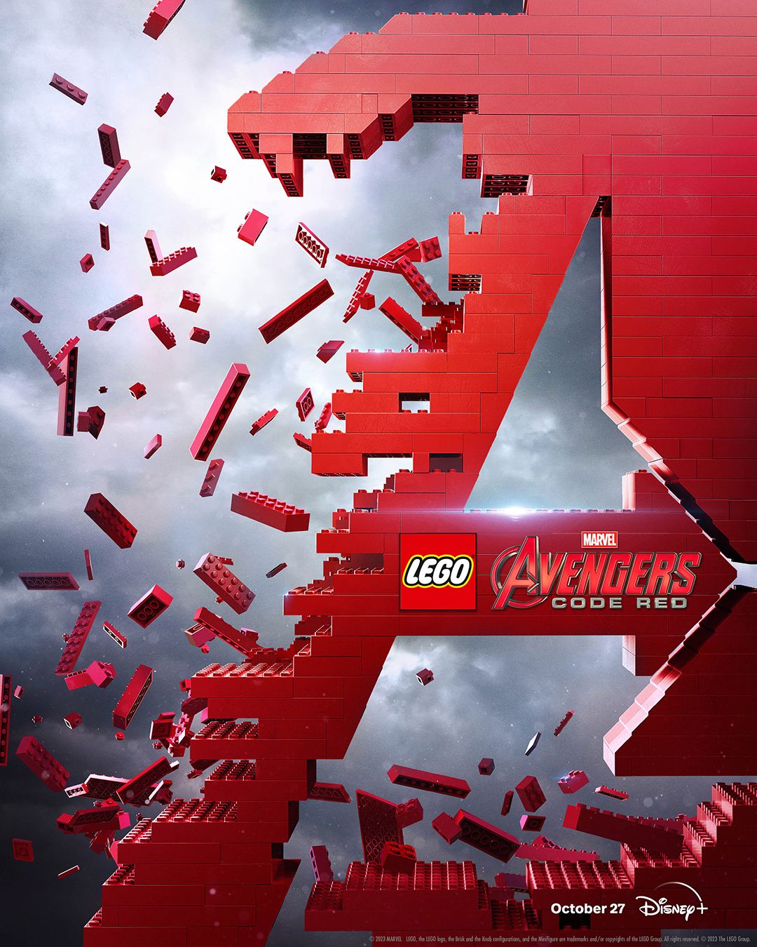 affiche des Avengers Lego
