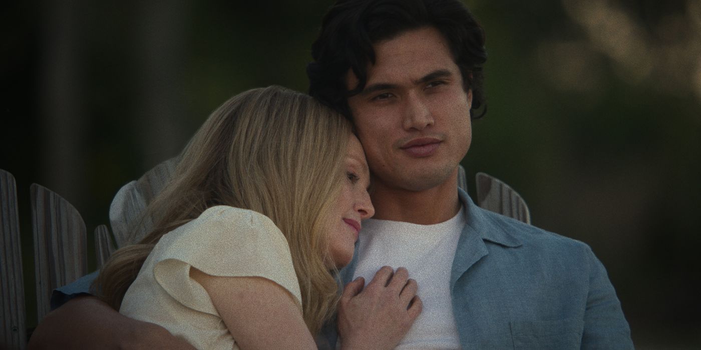 Julianne Moore and Charles Melton in May December