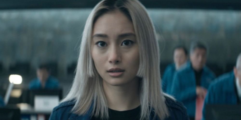 Shioli Kutsuna as Mitsuki in Invasion. 