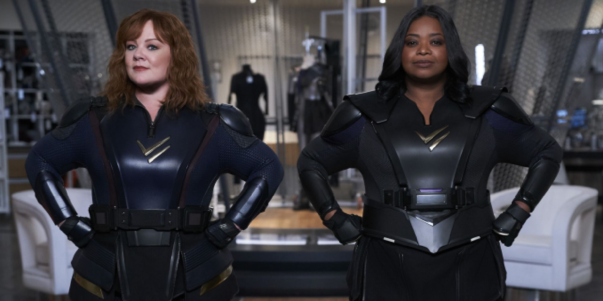 Octavia Spencer and Melissa McCarthy in Thunder Force