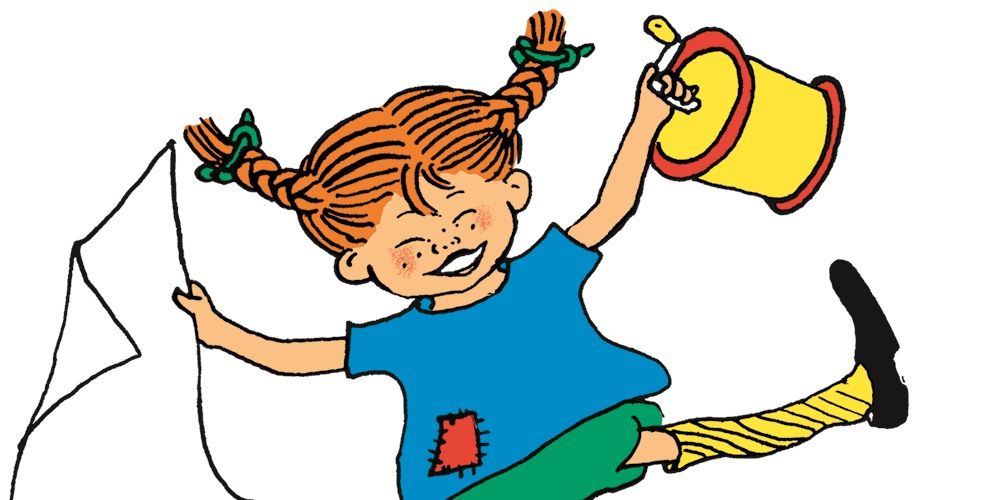 Pippi Longstocking cartoon