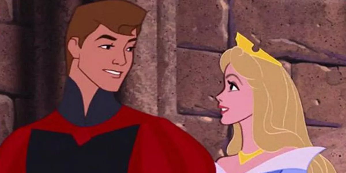 Prince Philip and Aurora in Sleeping Beauty