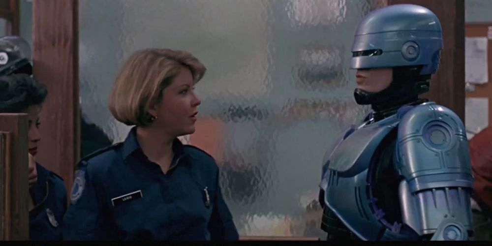 Alex Murphy and Officer Anne Lewis