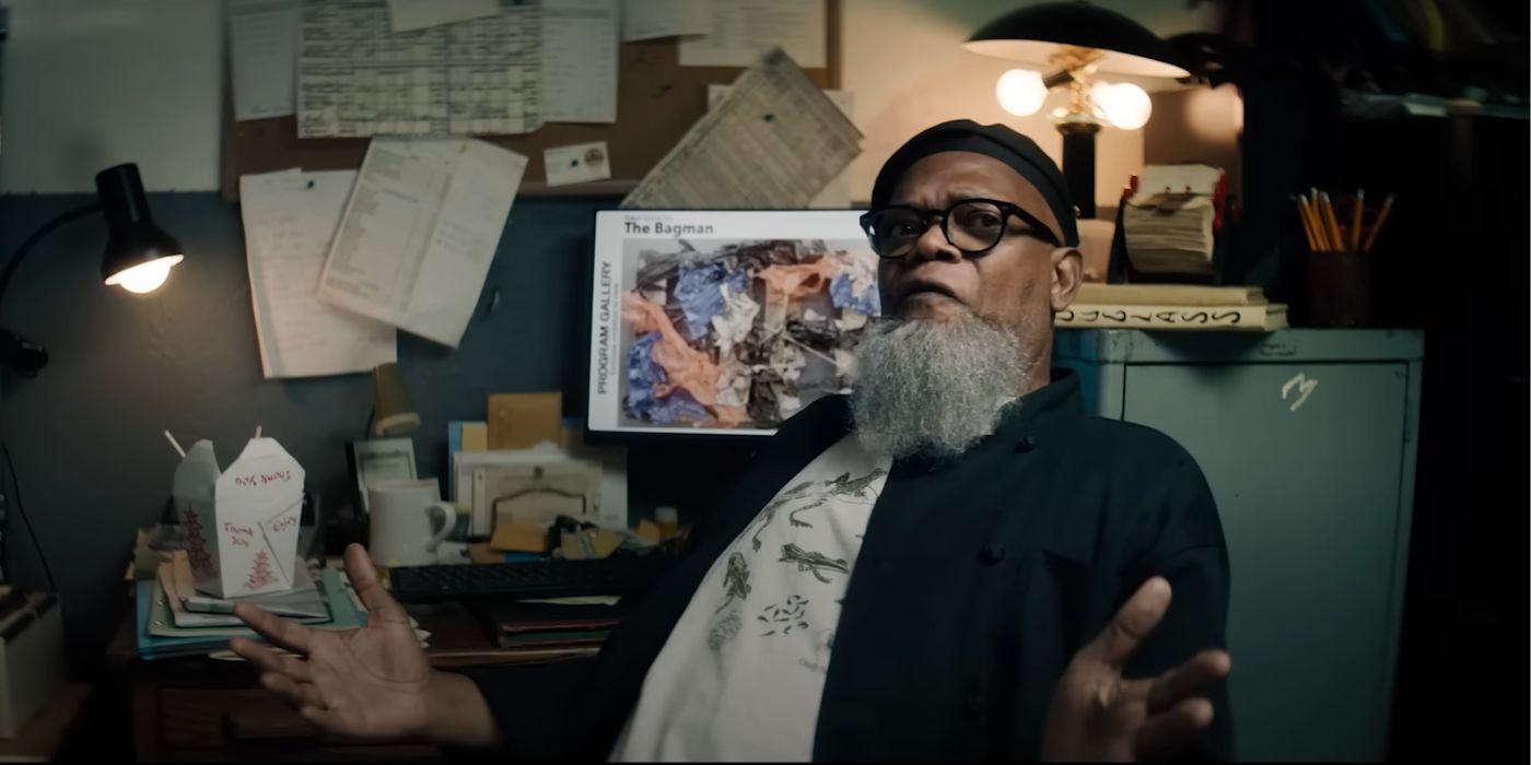 Samuel L. Jackson dans le rôle de Gordon Davis dans The Kill Room