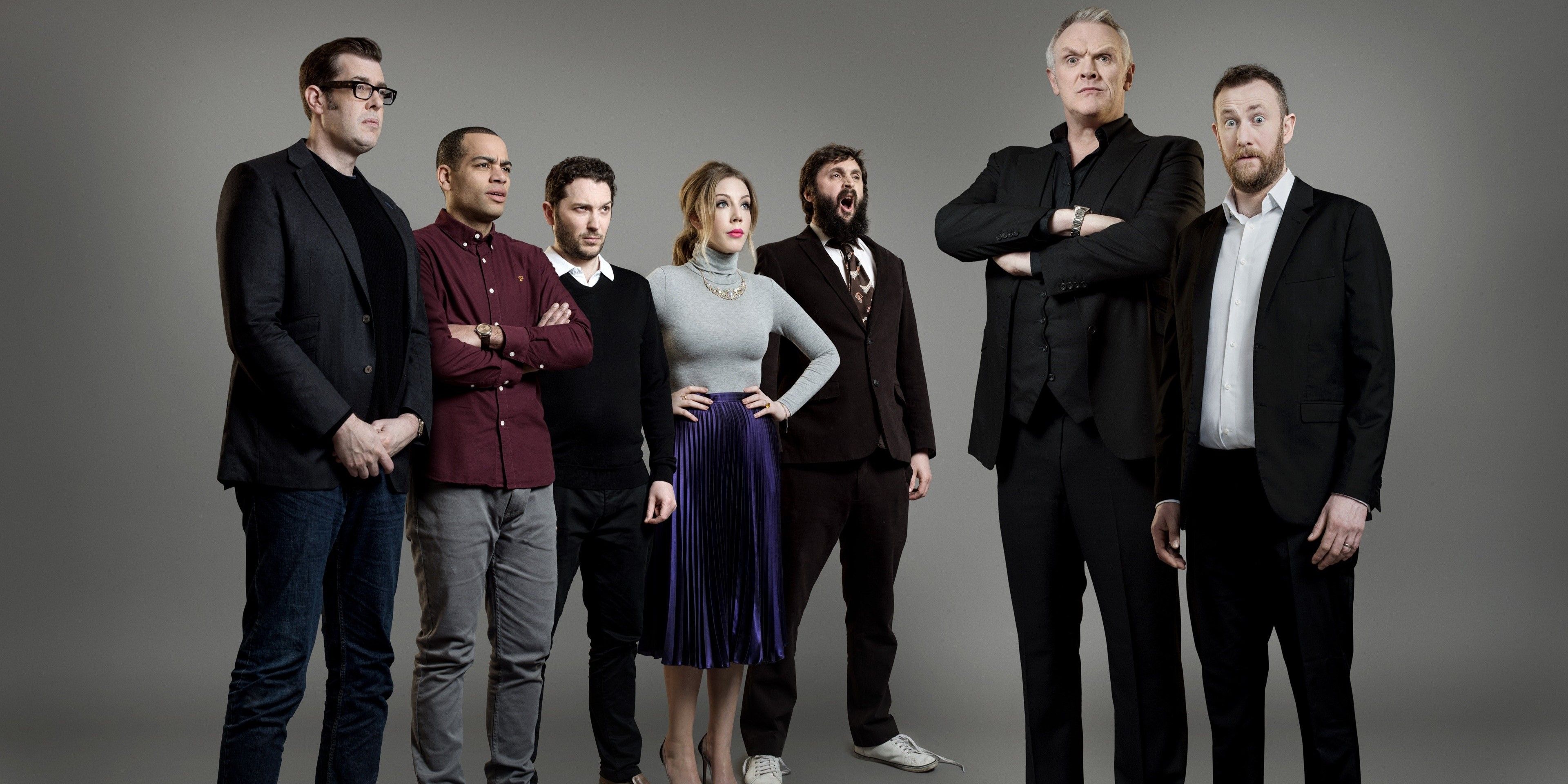 Promo image of Taskmaster season 2's cast.