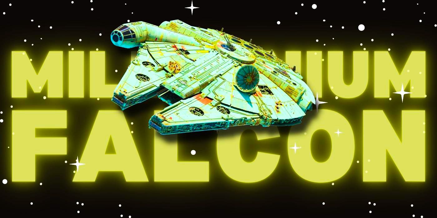 The Millennium Falcon from Star Wars
