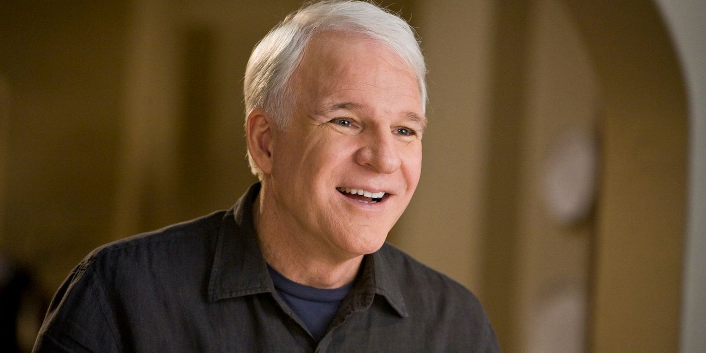 Steve Martin as Adam smiles in It's Complicated 