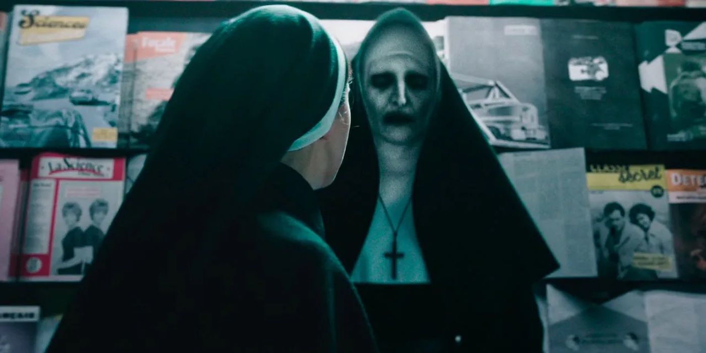 The Nun 2 Director Explains How They Pulled Off That News Stand Sequence