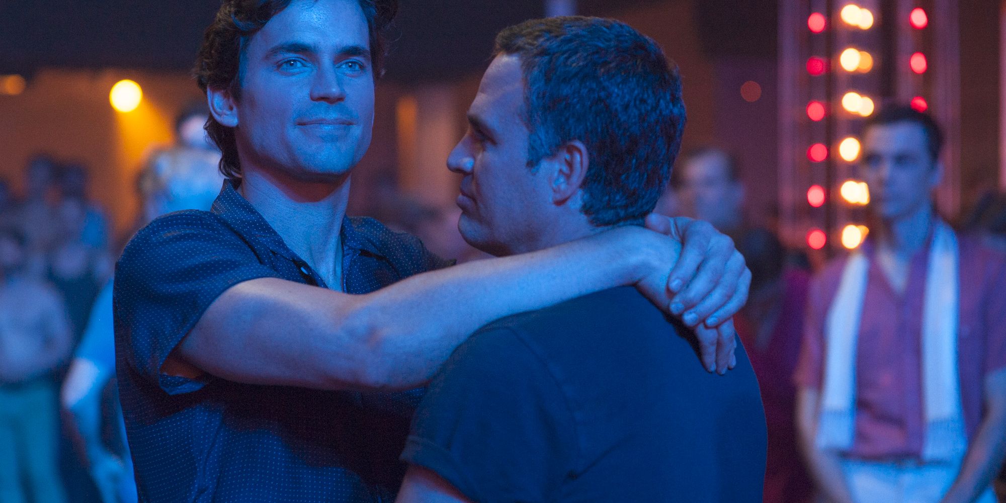 Two men slow dance in a nightclub in The Normal Heart.