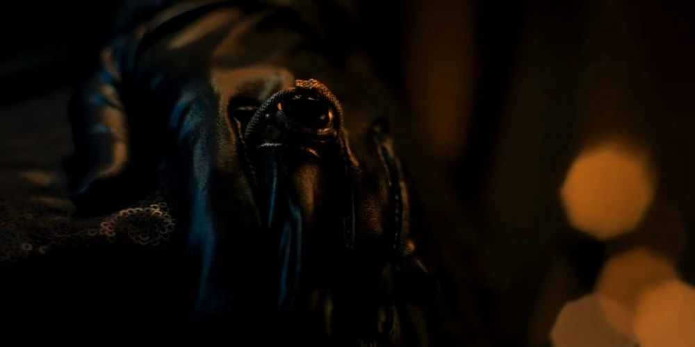 The Black serpent ring under the table at the Darkfriends meeting