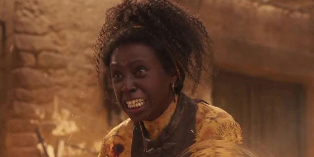 Ryma (Nyokabi Gethaiga) faces the Seanchan