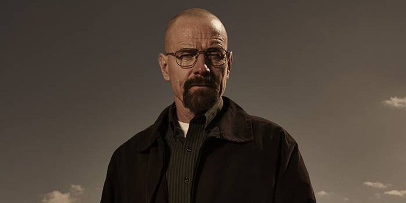 Bryan Cranston as Walter White staring menacingly in Breaking Bad