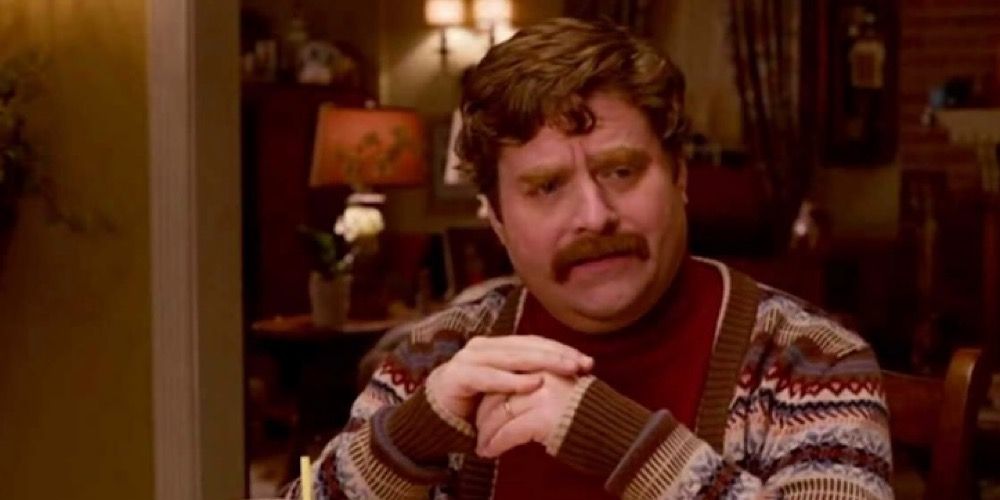Zach Galifianakis as Martin Huggins in The Campaign. 