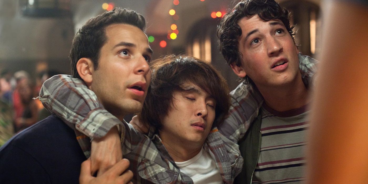 Justin Chon, Miles Teller, and Skylar Astin in 21 & Over