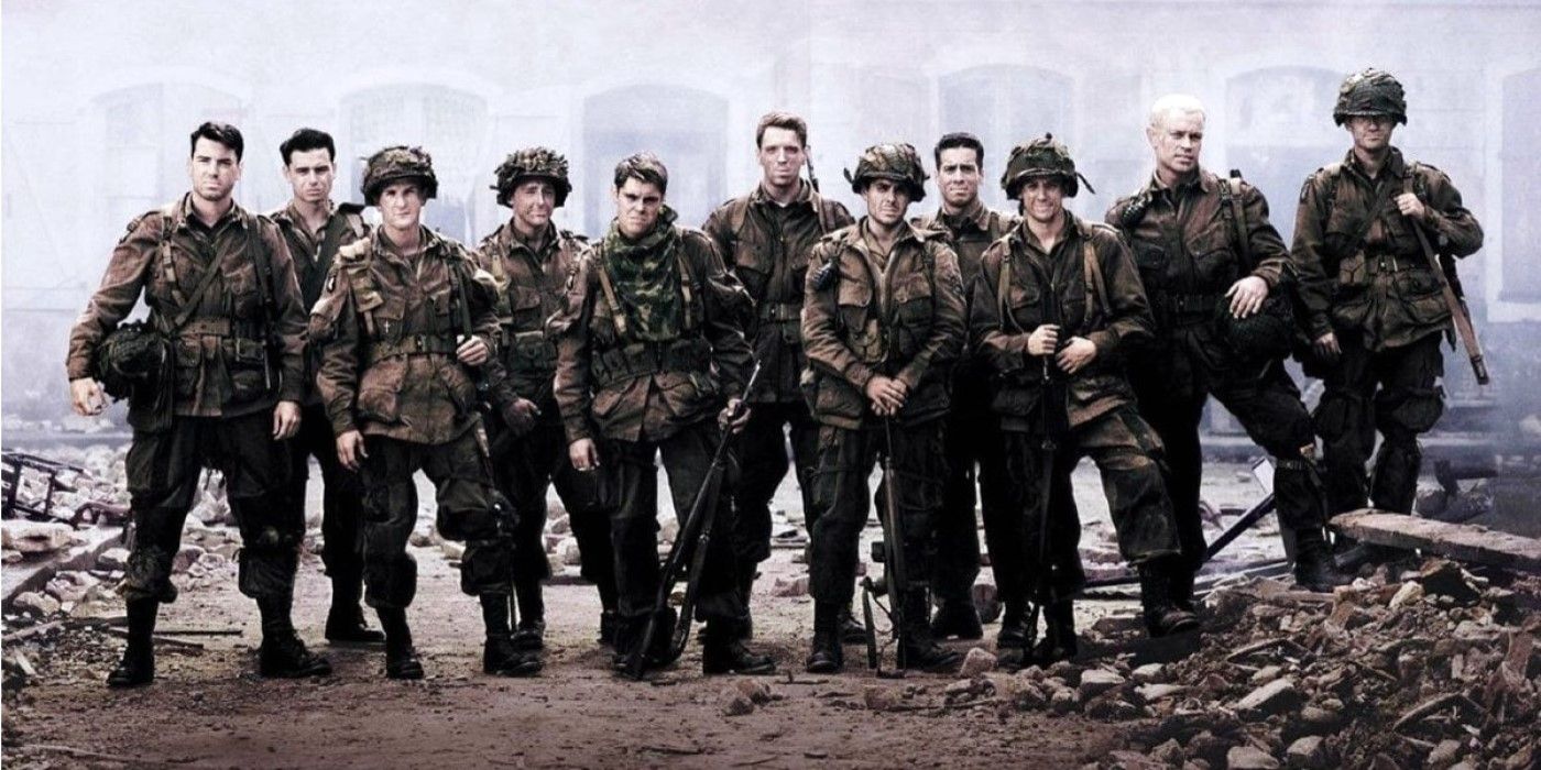 The cast of HBOs 'Band of Brothers'