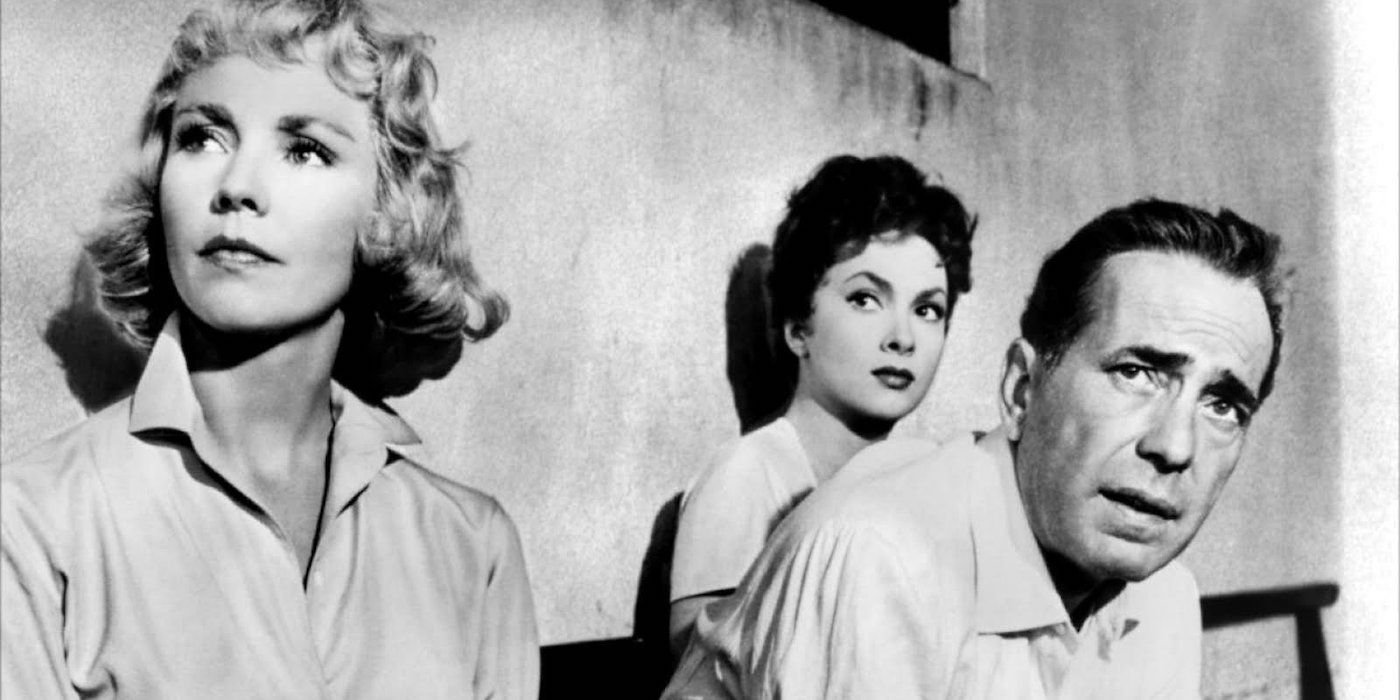 Jennifer Jones, Humphrey Bogart, and Gina Lollobrigida in Beat the Devil (1953)