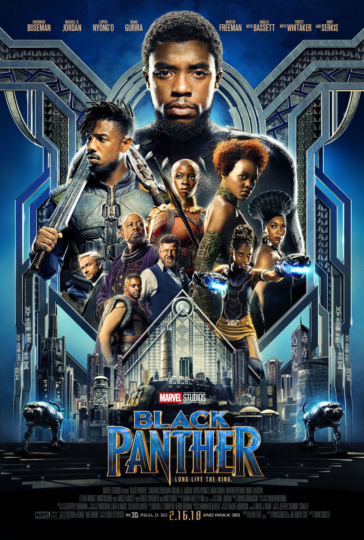 cartel de la película pantera negra