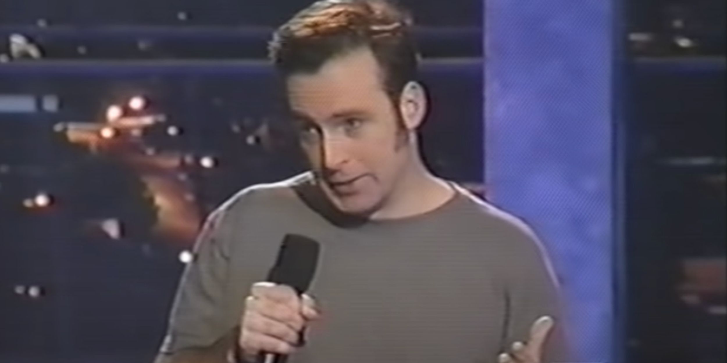 Bob Odenkirk performs stand-up comedy