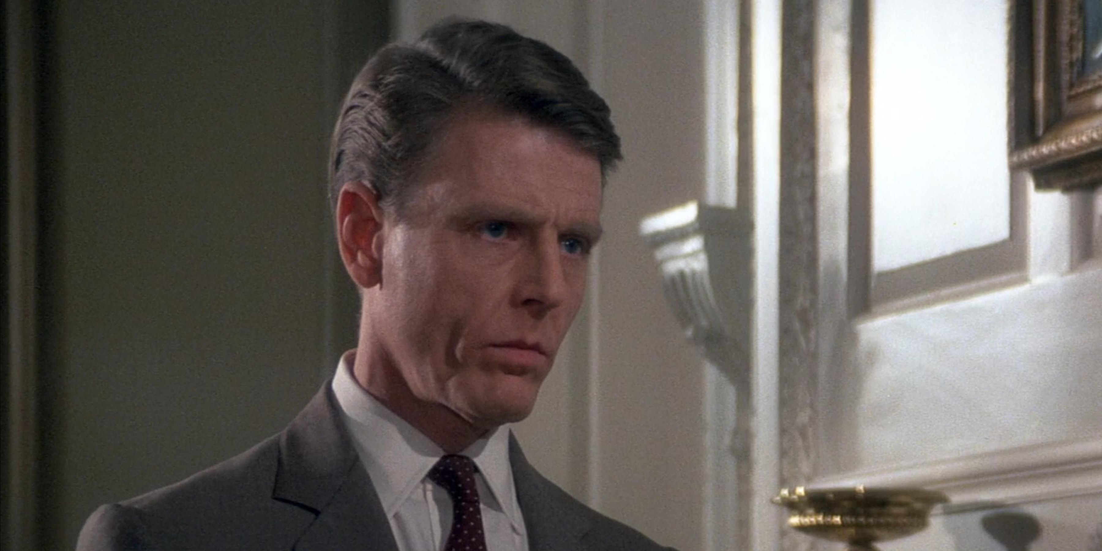 Edward Fox as M in 'Never Say Never Again'