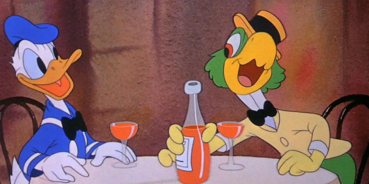 Saludos Amigos Donald Duck Jose Carioca
