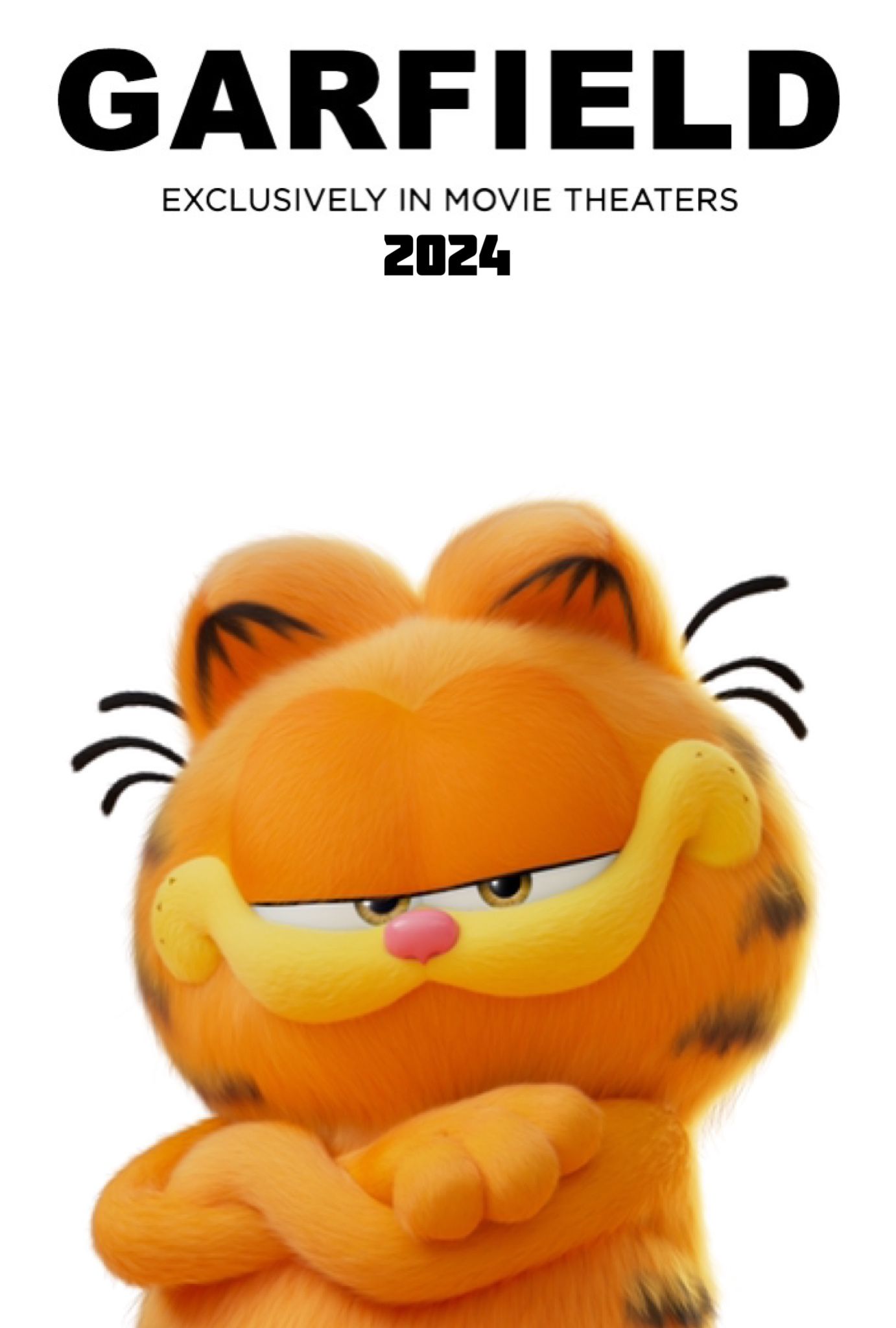 Garfield 2024 Film Poster