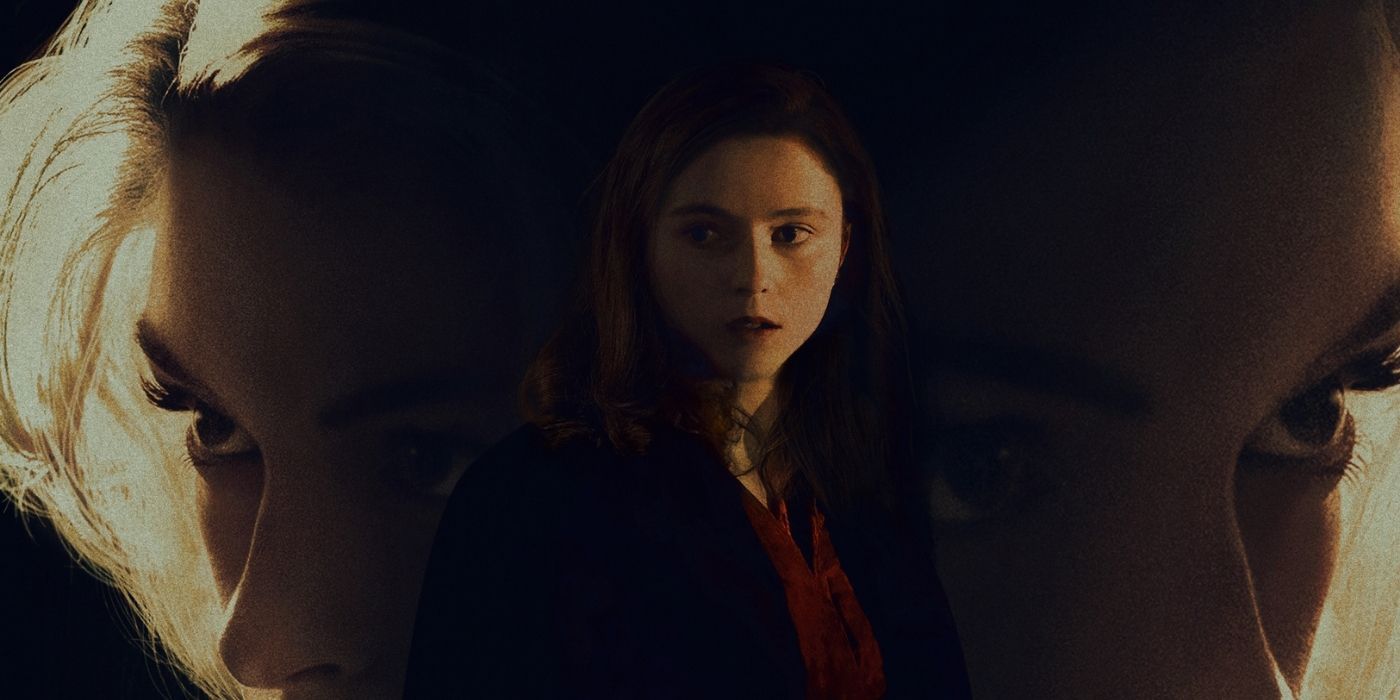 Thomasin McKenzie as the titular character on the poster for Eileen