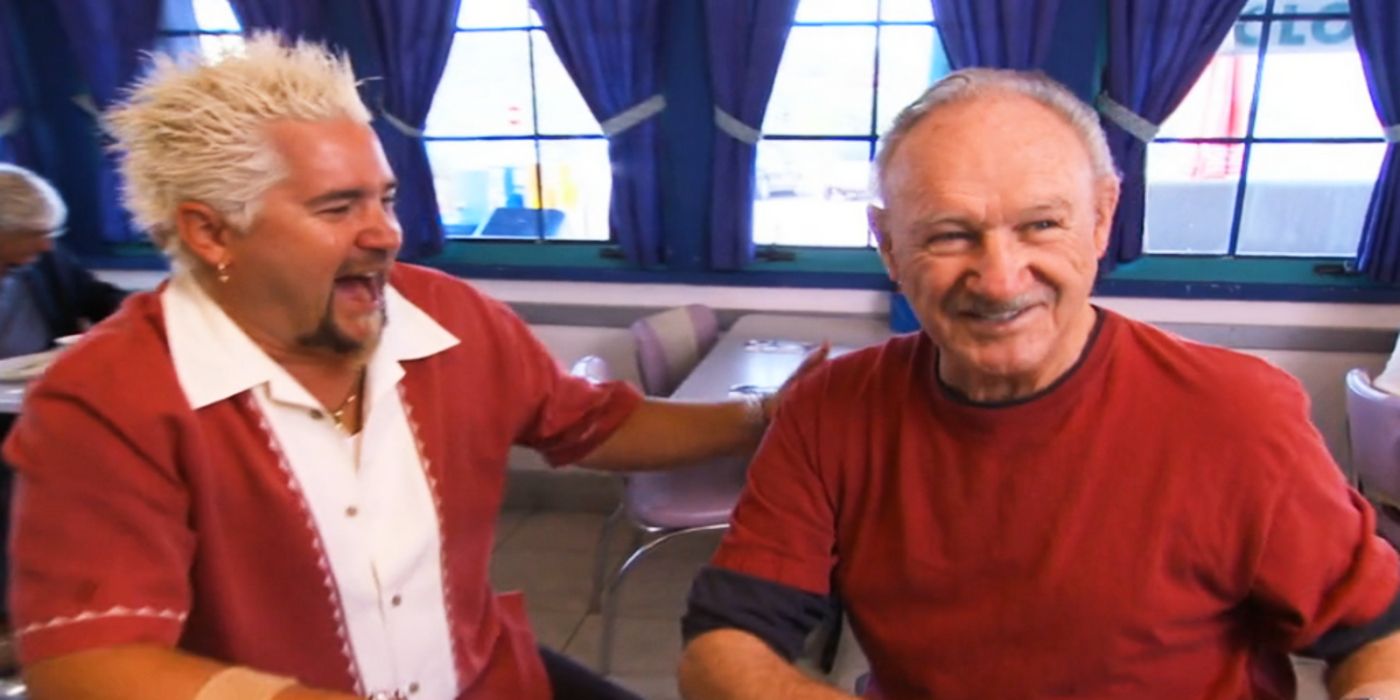 Gene Hackman and Guy Fieri on Diners, Drive-ins, and Dives